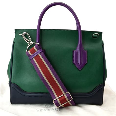 versace palazzo bag empire|versace empire leather bag.